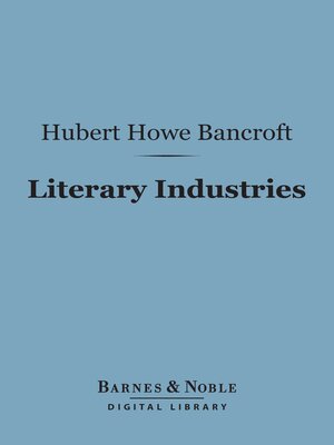 cover image of Literary Industries (Barnes & Noble Digital Library)